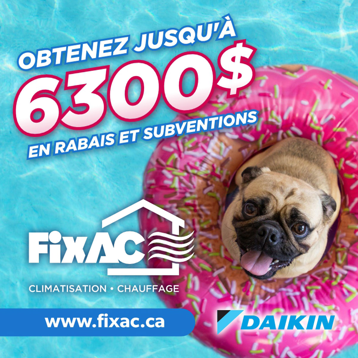 Promotion climatisation Daikin Québec ville